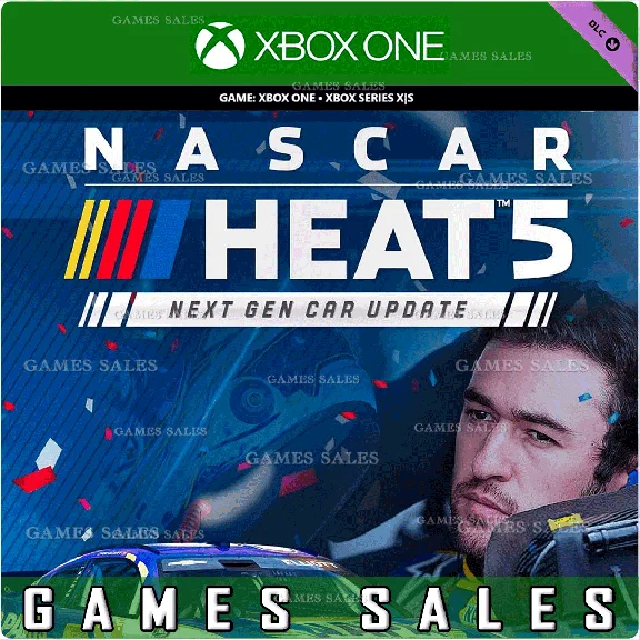 ✅❤️NASCAR HEAT 5: NEXT GEN CAR UPDATE (2022)❤️XBOX🔑KEY