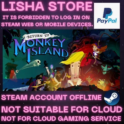 Return to Monkey Island  Steam Offline For 90 days