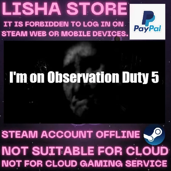 I´m on Observation Duty 5 Steam Offline Paypal