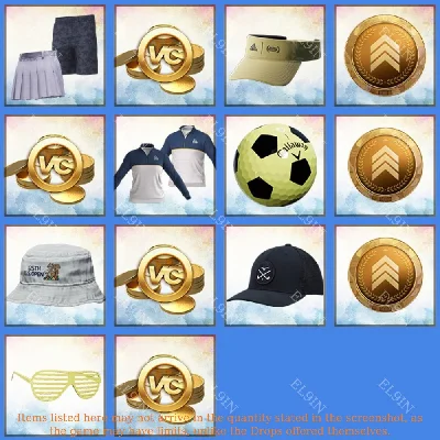 💫PGA TOUR 2K25⚡Twitch Drops💫14 items + 🎁