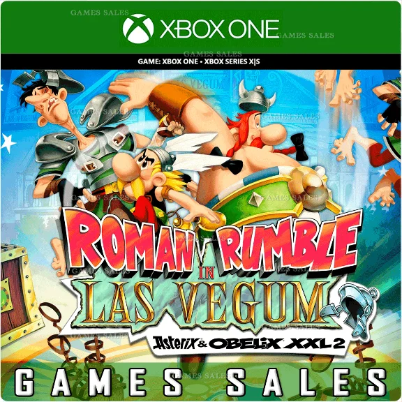 ✅ROMAN RUMBLE IN LAS VEGUM ASTERIX & OBELIX XXL 2🔑