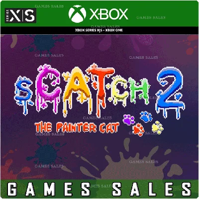 ✅❤️SCATCH 2: THE PAINTER CAT❤️XBOX ONE|XS🔑KEY✅