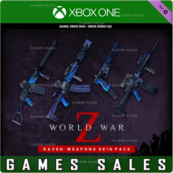 ✅WORLD WAR Z: AFTERMATH - RAVEN WEAPONS SKIN PACK❤️XBOX