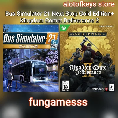 Kingdom Come: Deliverance 2 + Bus Simulator 21❤️‍🔥XBOX