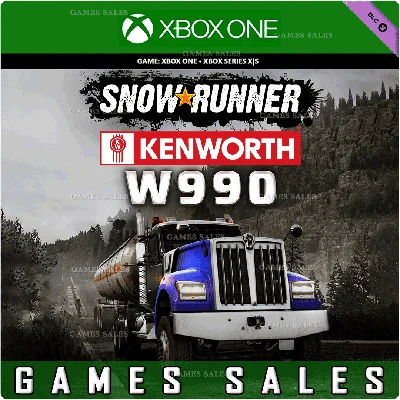 ✅❤️SNOWRUNNER - KENWORTH W990❤️XBOX ONE|XS🔑KEY✅