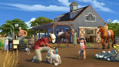 🟠The Sims 4 Horse Ranch (Дополнение Конное ранчо) Ключ