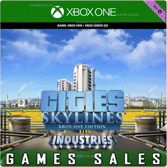 ✅❤️CITIES: SKYLINES - INDUSTRIES DLC✅XBOX ONE|XS🔑KEY
