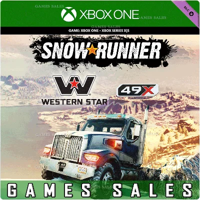 ✅❤️SNOWRUNNER – WESTERN STAR 49X❤️XBOX ONE|XS🔑KEY✅
