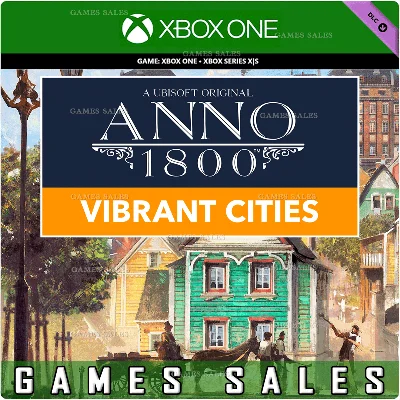 ✅❤️ANNO 1800™ - НАБОР "ШУМНЫЕ ГОРОДА"❤️XBOX🔑КЛЮЧ✅