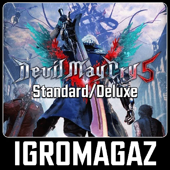 Devil May Cry 5 + Vergil Cтд/Deluxe (Steam) 🔵РФ-СНГ