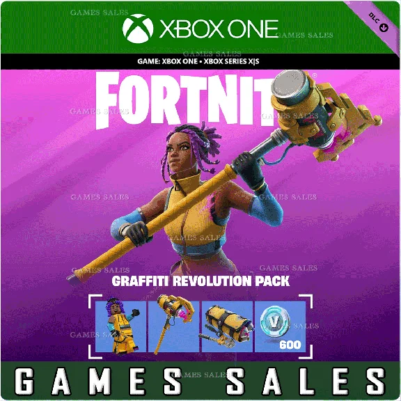 ✅❤️FORTNITE — НАБОР «РЕВОЛЮЦИЯ ГРАФФИТИ»❤️XBOX🔑КЛЮЧ