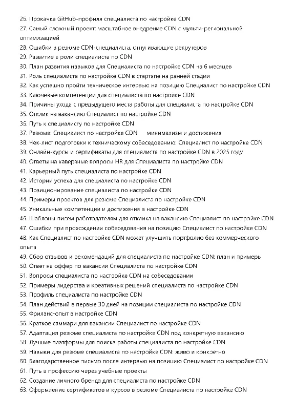 CDN Configuration Specialist