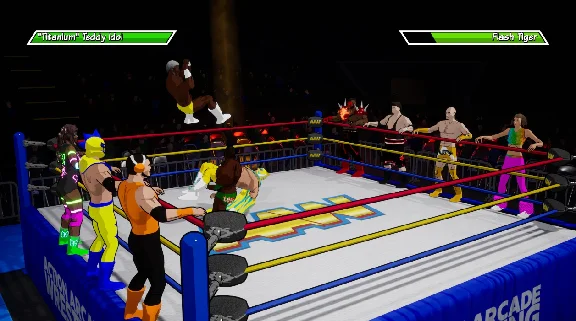 ☑️⭐Action Arcade Wrestling XBOX⭐Any account .