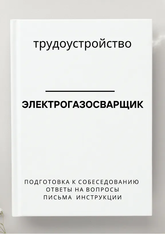 Электрогазосварщик. Трудоустройство. Собеседование