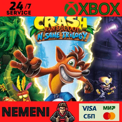 Crash Bandicoot™ N. Sane Trilogy Xbox One X S KEY