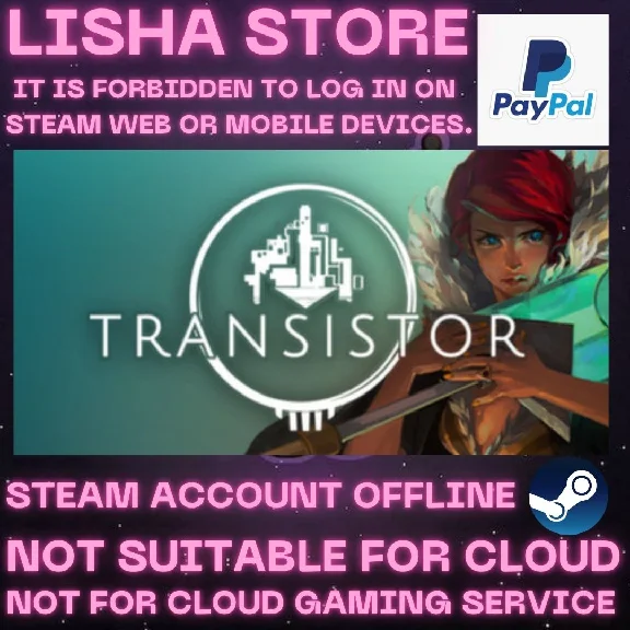 Transistor Steam Offline Paypal