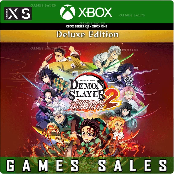 ✅DEMON SLAYER THE HINOKAMI CHRONICLES II DELUXE❤️XBOX
