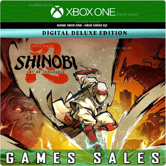✅❤️SHINOBI: ART OF VENGEANCE DELUXE❤️XBOX ONE|XS🔑КЛЮЧ
