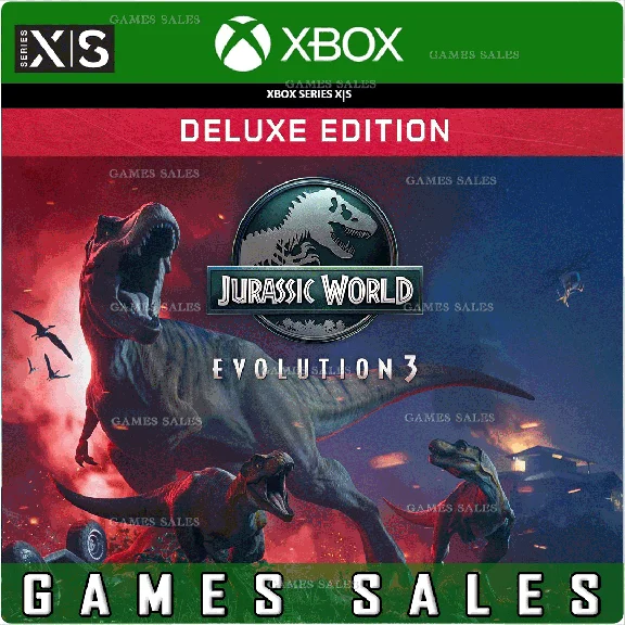 ✅❤️JURASSIC WORLD EVOLUTION 3: DELUXE❤️XBOX|XS+PC🔑КЛЮЧ