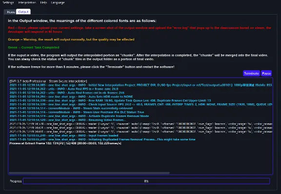 SVFI Squirrel-RIFE Video Frame Interpolation STEAM РФ