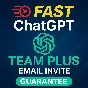 🚀Fast ChatGPT Team Plus Access | Email Invite [FAST]🟩