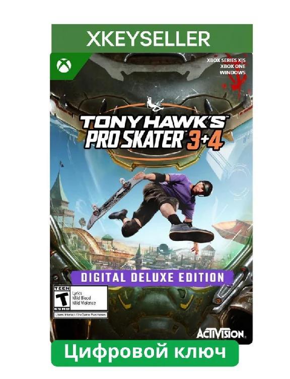 TONY HAWK´S PRO SKATER™3 + 4 DIGITAL DELUXE XBOX PC X|S