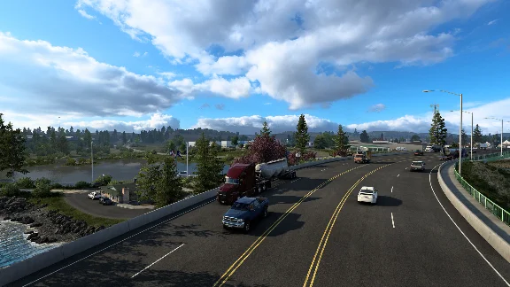 American Truck Simulator - Wyoming  DLC STEAM РОССИЯ