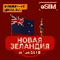 eSIM - Travel SIM Card - New Zealand INTERNET