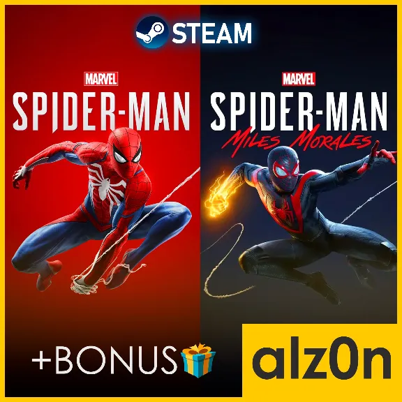 🟥Marvel’s Spider-Man Remastered + Miles Morales・STEAM・