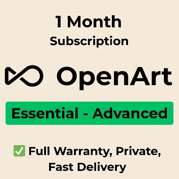 OpenArt AI Essential | Advanced подписка 1 месяц