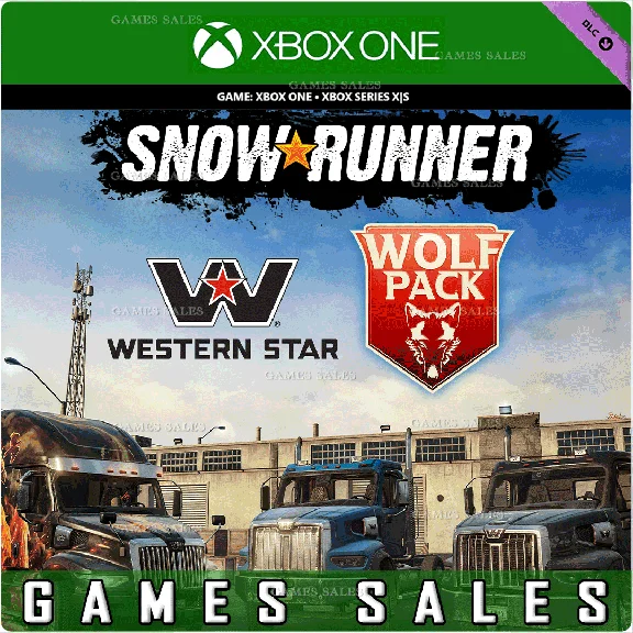 ✅❤️SNOWRUNNER - WESTERN STAR WOLF PACK❤️XBOX🔑KEY