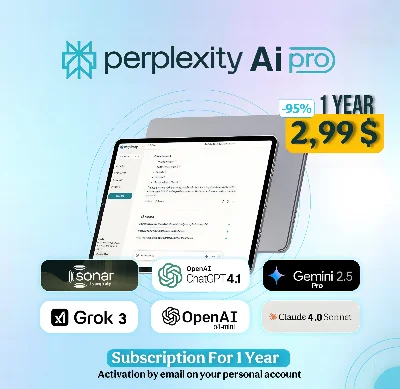 Perplexity Pro - 1 Year - In Your Account.