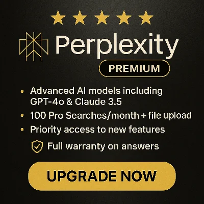 🎯 Год Perplexity AI PRO —ускорьте свой рабочий процесс