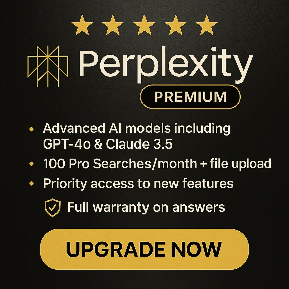 🎯 Год Perplexity AI PRO —ускорьте свой рабочий процесс