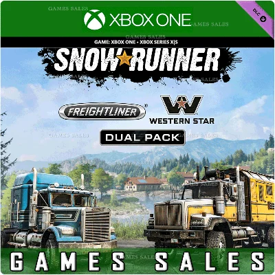 SNOWRUNNER - FREIGHTLINER & WESTERN STAR DUAL PACK✅XBOX