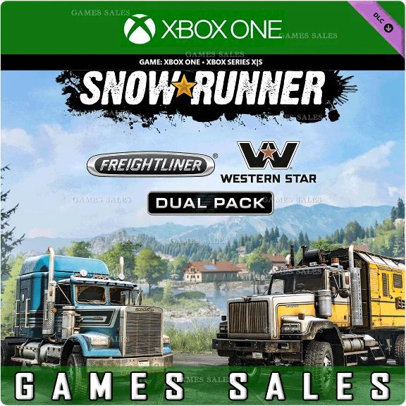 SNOWRUNNER - FREIGHTLINER & WESTERN STAR DUAL PACK✅XBOX