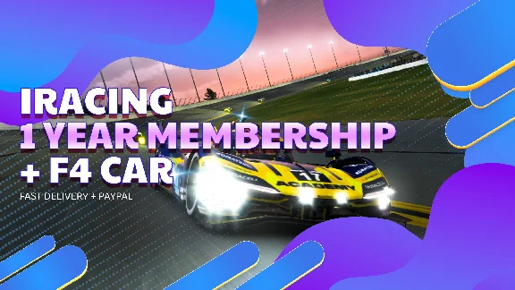 iRacing | 1 Year Membership code and F4 car - Global