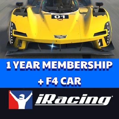 iRacing | 1 Year Membership code and F4 car - Global
