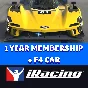 iRacing | 1 Year Membership code and F4 car - Global