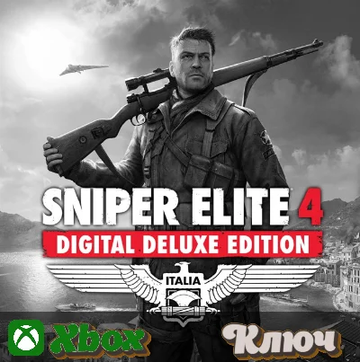 🔑 SNIPER ELITE 4 DIGITAL DELUXE EDITION 🔥 XBOX  KEY