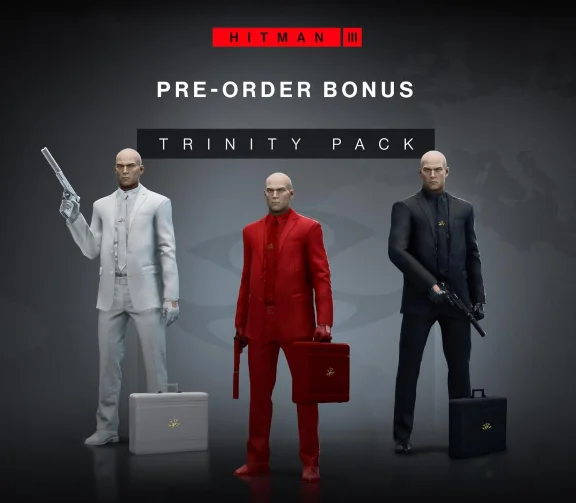 HITMAN 3 - Trinity Pack DLC PC Steam Key EU+US