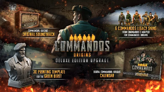 🟢⚡COMMANDOS: ORIGINS - DELUXE XBOX SERIES X|S КЛЮЧ
