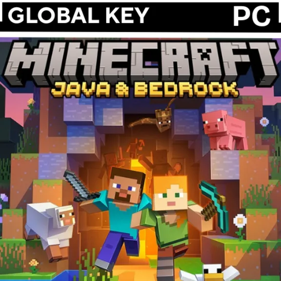 Buy PC > Minecraft Java & Bedrock Edition - Key