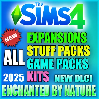 ♥ SIMS 4 + ALL ADDONS, GAME/STUFF PACKS & KITS・2025・