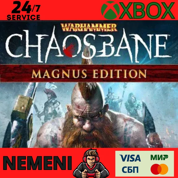 Warhammer: Chaosbane Magnus Edition Xbox One SERIES KEY