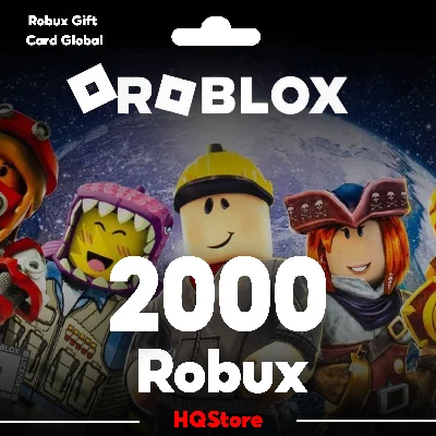 ⚡ROBLOX 2000 ROBUX Gift Card KEY GLOBAL⚡