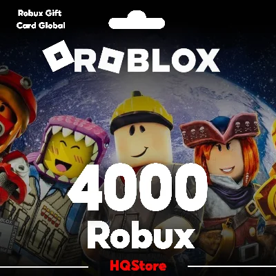 ⚡ROBLOX 4000 ROBUX Gift Card KEY GLOBAL⚡