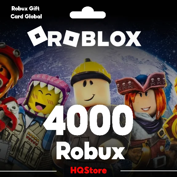 ⚡ROBLOX 4000 ROBUX Gift Card KEY GLOBAL⚡