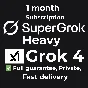 Grok AI | xAI 🧠 SuperGrok 4 Подписка 1 месяц
