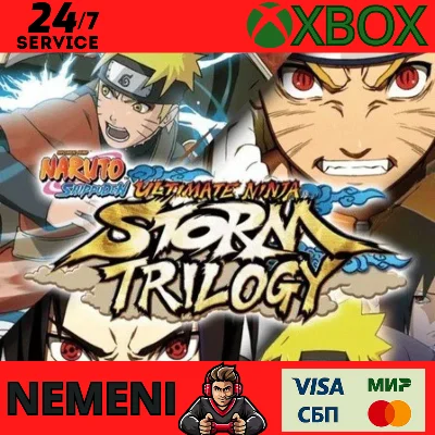 NARUTO SHIPPUDEN Ultimate Ninja STORM Trilogy XBOX KEY